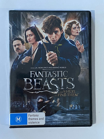 Fantastic Beasts And Where To Find Them DVD PAL 4 New Sealed