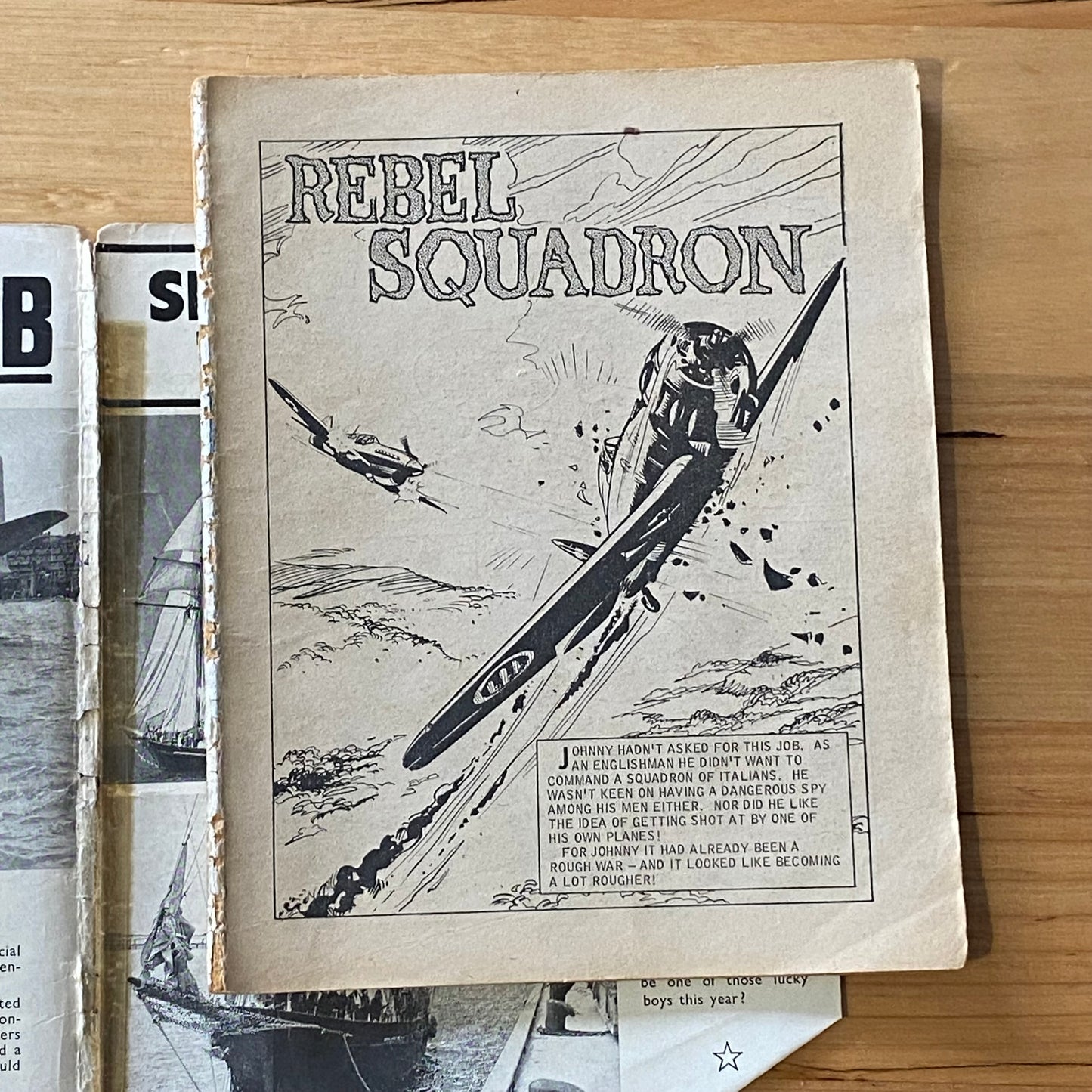 Commando War Comic #661 Rebel Squadron 1972