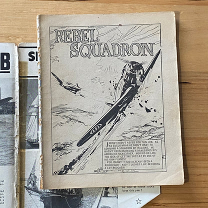 Commando War Comic #661 Rebel Squadron 1972