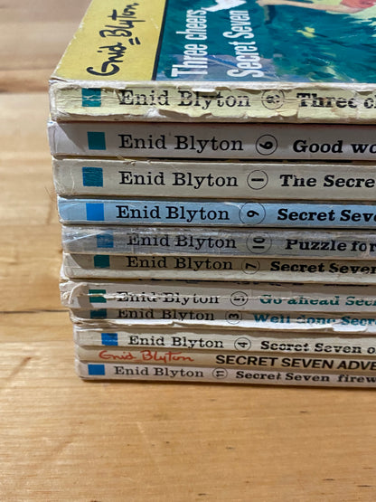 Secret Seven by Enid Blyton 11 Paperback Bundle Vintage Children's Books GD