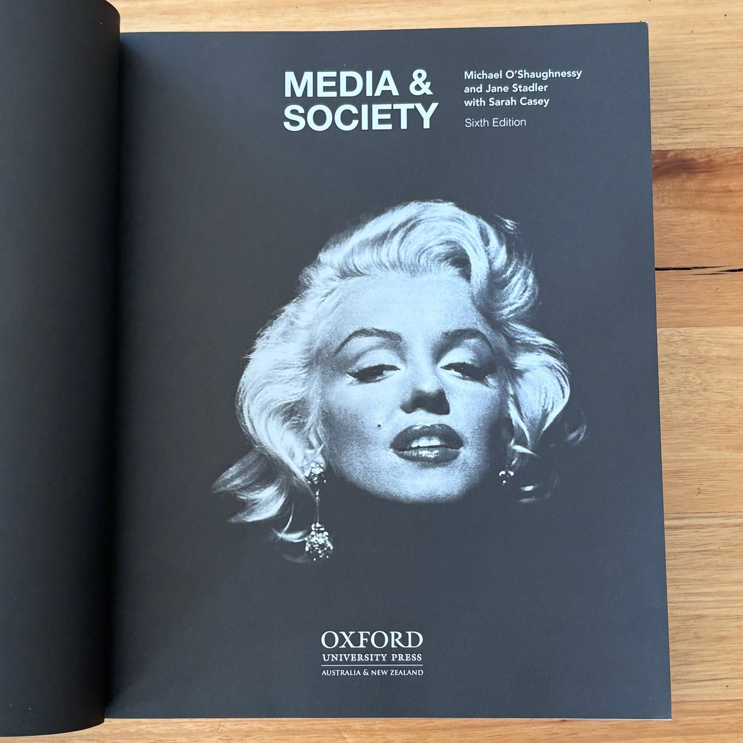 Media and Society 6th Edition Michael O'Shaunessy Paperback GD
