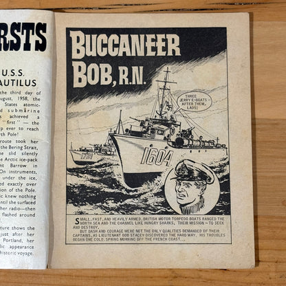 Commando War Comic #618 Buccaneer Bob 1972