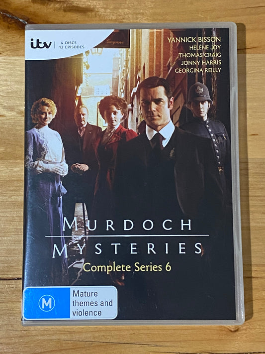 Murdoch Mysteries Complete Series 6-9 DVD ITV Investigation Drama PAL 4 VGC