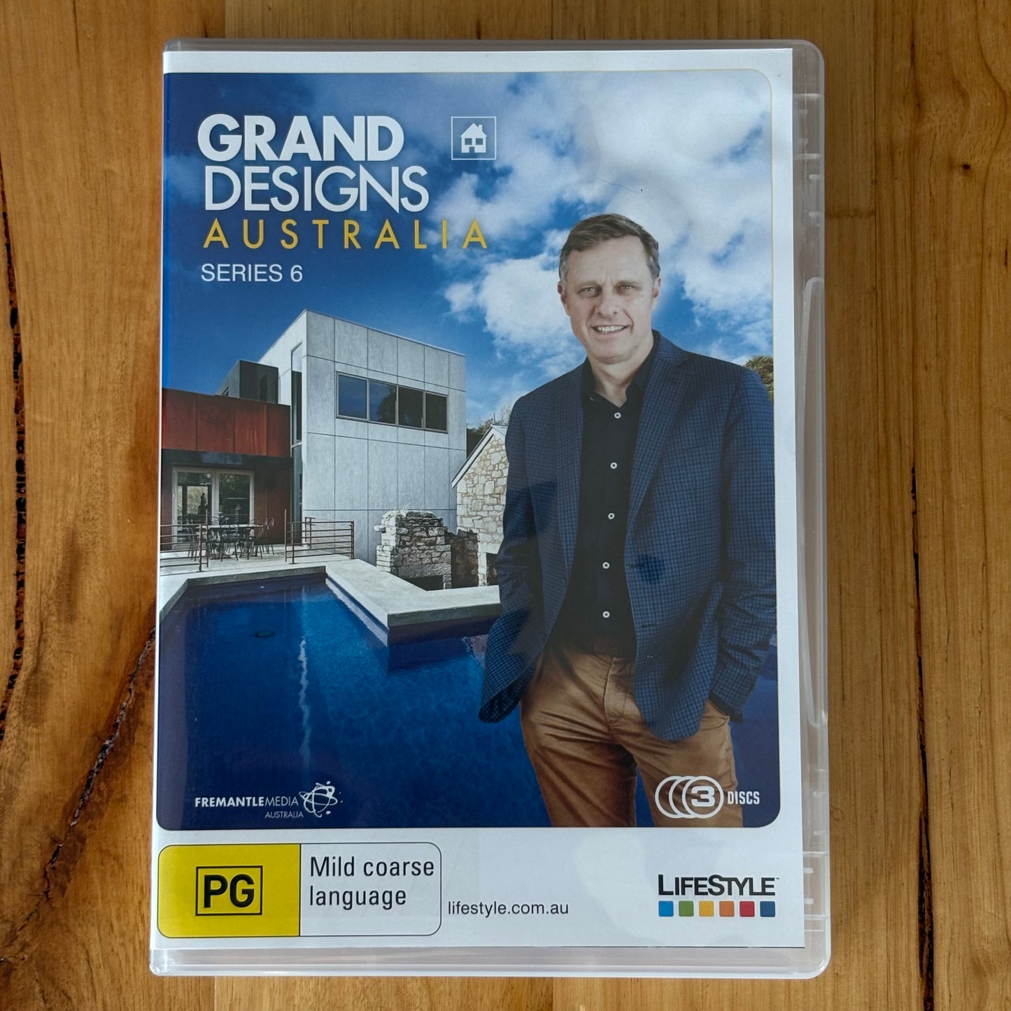 Grand Designs Australia Series 1-6 DVD Peter Maddison PAL 4 VGC