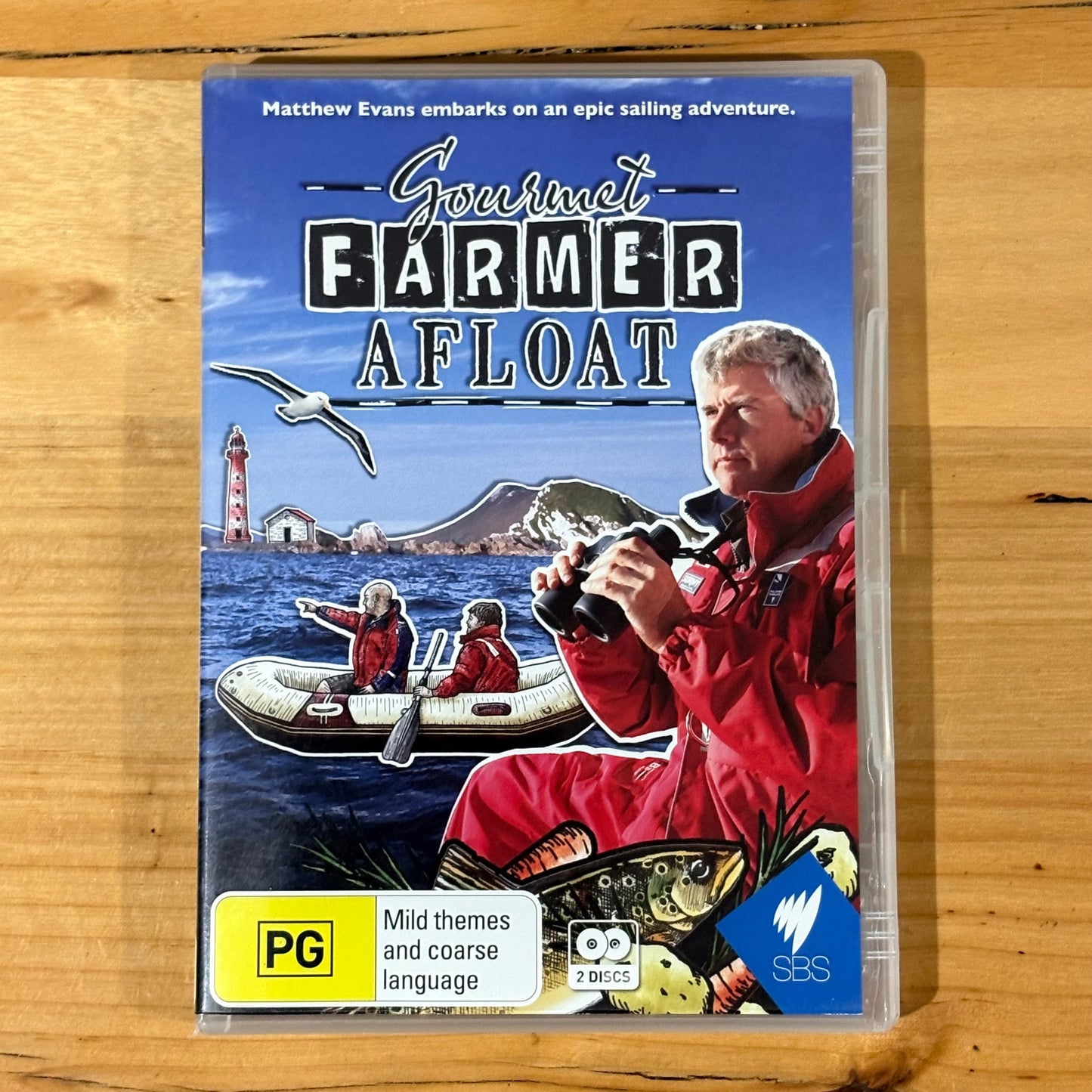 Gourmet Farmer Series 1 to 3 and Gourmet Farmer Afloat DVD Australian PAL 4 VGC