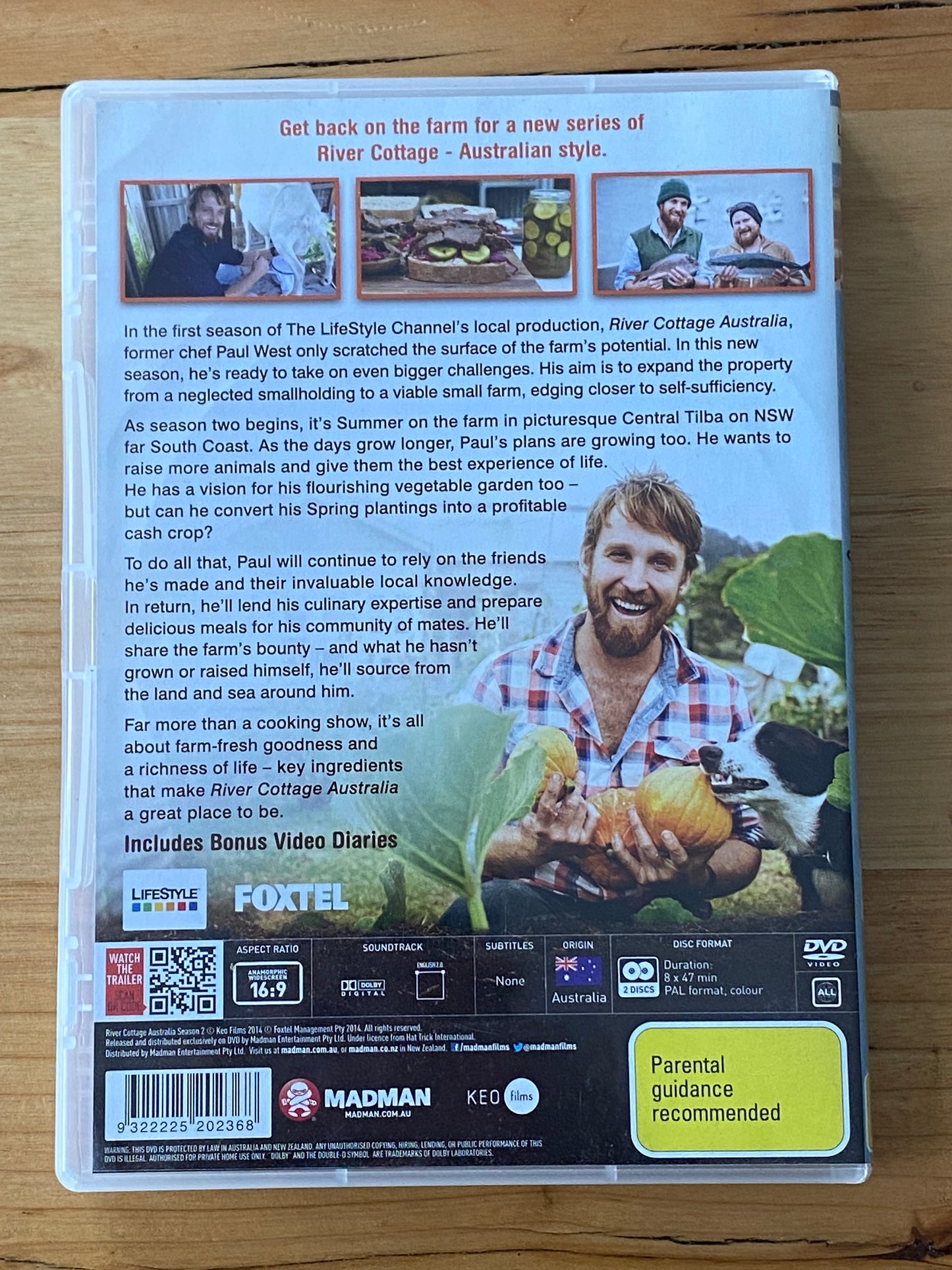 River Cottage Australia Series 2 DVD 2-Disc PAL 4 VGC