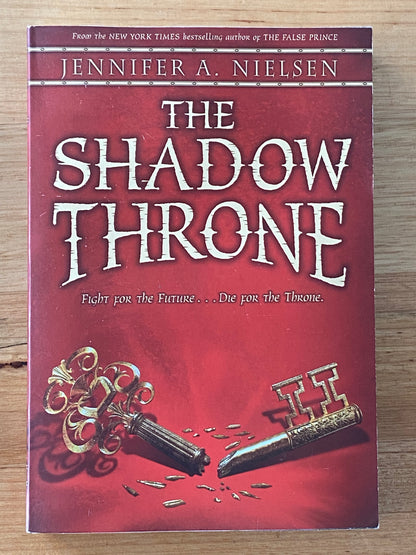 The Shadow Throne by Jennifer A. Nielsen Paperback 2014 GD