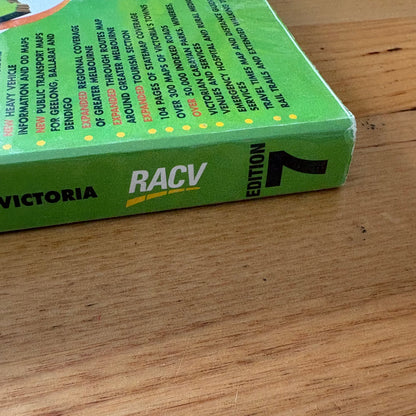 RACV VicRoads Country Streets Directory Of Victoria Edition 7 Paperback GD