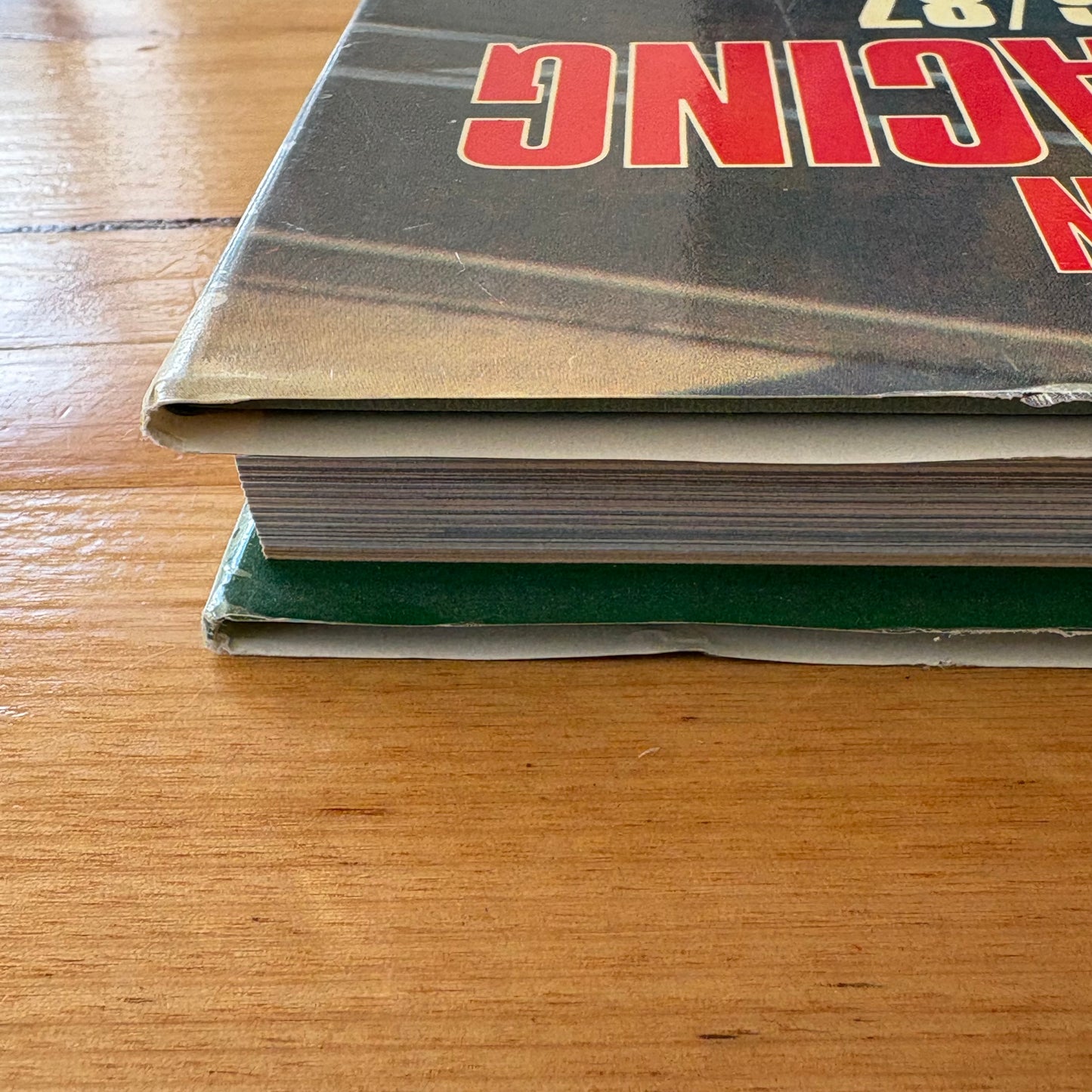 Australian Motor Racing Year 1986/87 Hardcover Book GD