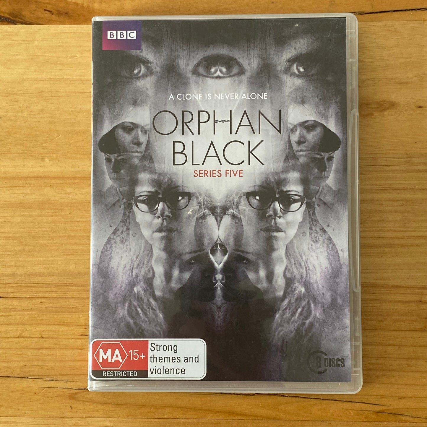 Orphan Black Series 1-5 Complete Set DVD BBC Drama PAL 4 VGC Series 4 is New