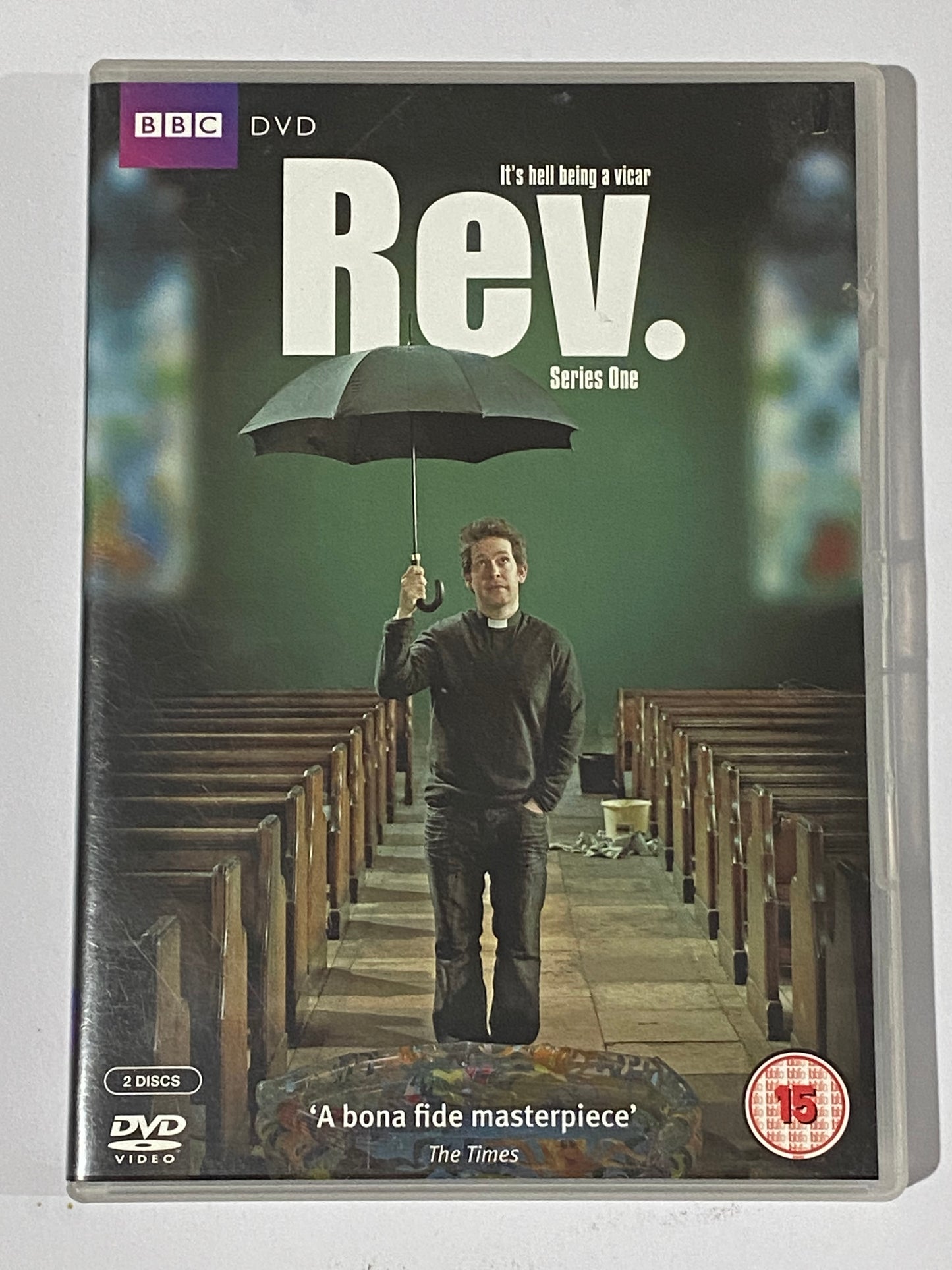 Rev Series 1 DVD BBC Comedy Tom Hollander Olivia Coleman 2-Disc Set PAL 2,4 VGC