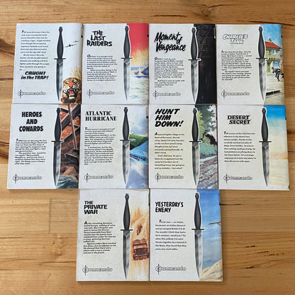 Commando War Comics 1881-1890 Complete Set DC Thomson GD