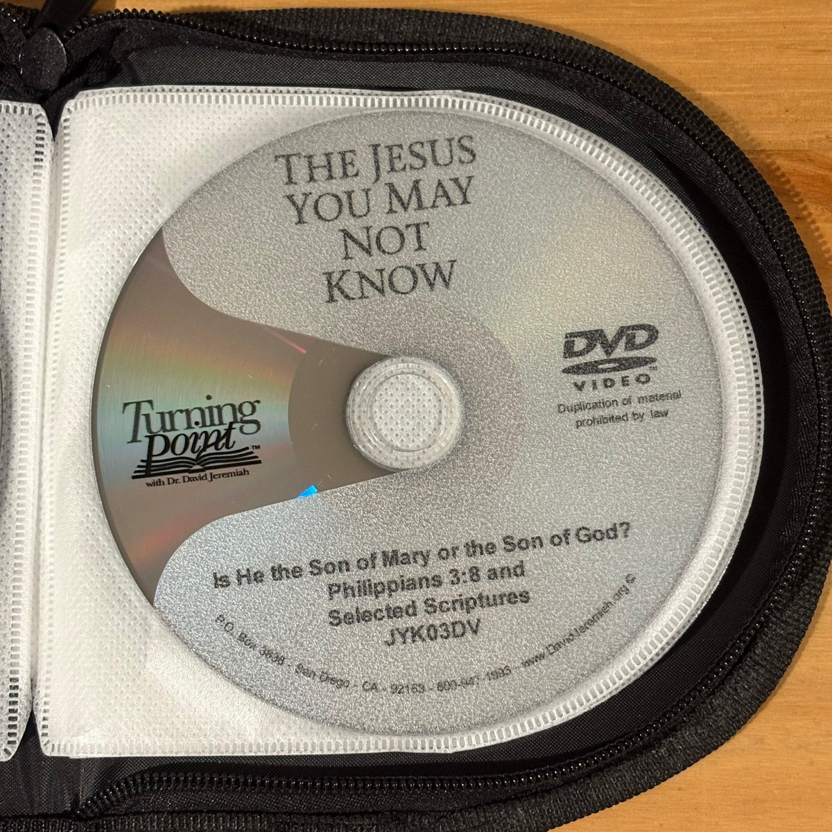 The Jesus You May Not Know David Jeremiah DVD 10-Disc NTSC 1 VGC