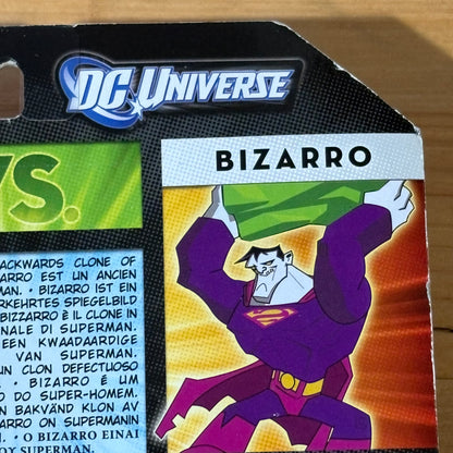 DC Universe Action League Superman vs Bizarro 2011 New Sealed