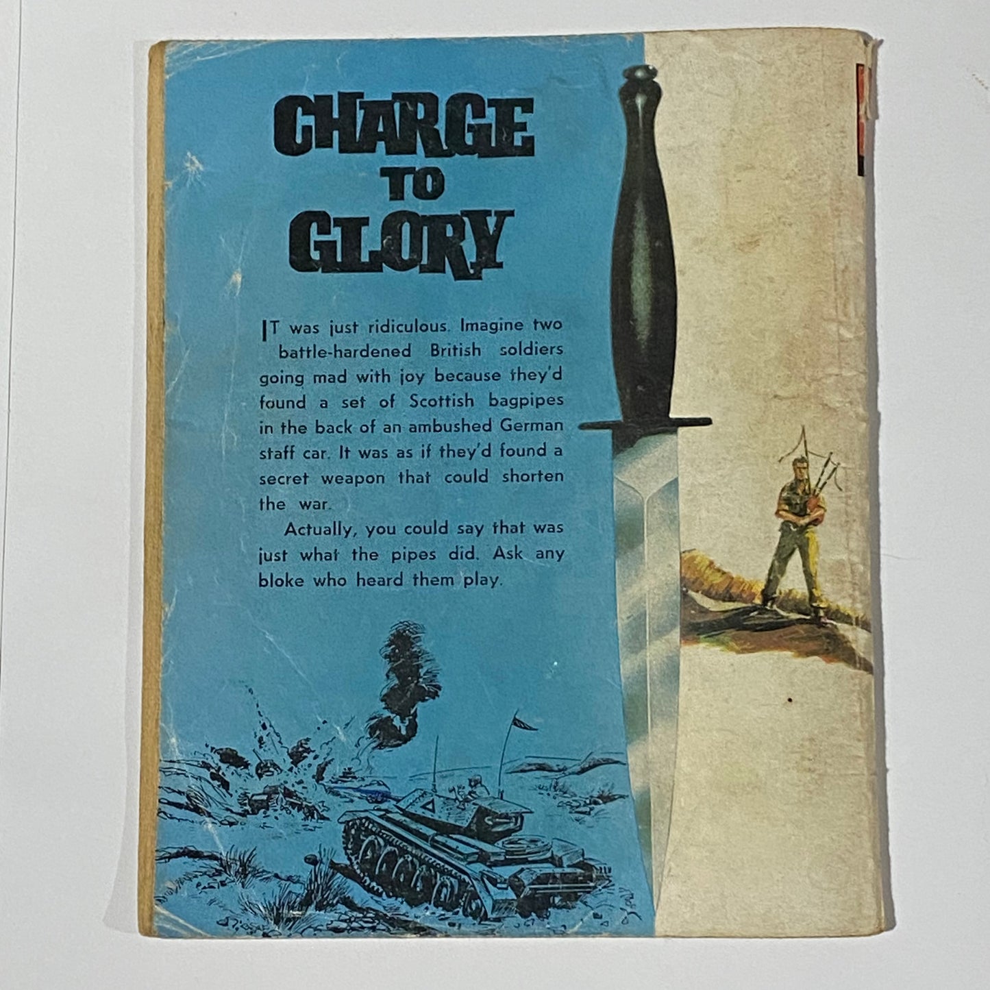 Commando War Comic #402 Charge To Glory 1969