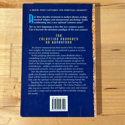 The Celestine Prophecy An Adventure by James Redfield Paperback 2000 GD