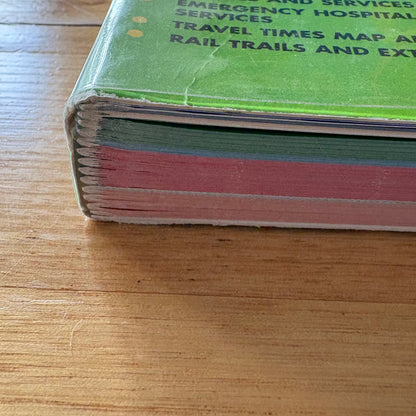 RACV VicRoads Country Streets Directory Of Victoria Edition 7 Paperback GD