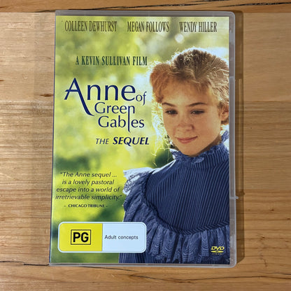 Anne of Green Gables and The Sequel DVD 2 Seasons PAL 4 VGC