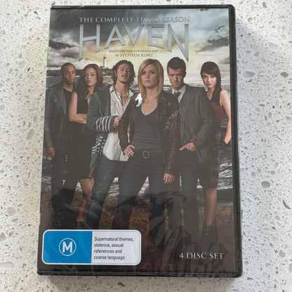 Haven Season 2+3 DVD Stephen King PAL 4 VGC Season 3 is SEALED