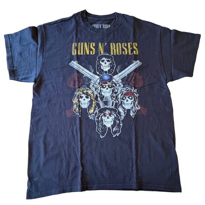 Guns N' Roses Not In This Lifetime T-Shirt Black Short Sleeve Size Large