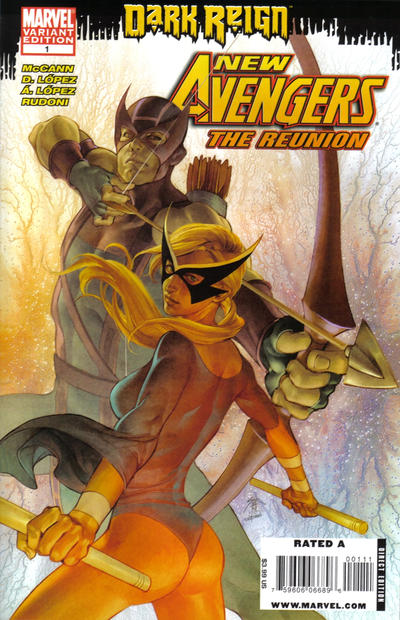 New Avengers: The Reunion (2009) #1 Joan Chen Direct Edition