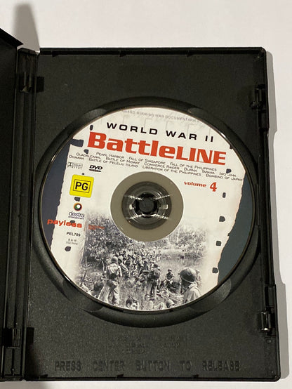 World War 2 Battleline DVD Vol 4 VGC