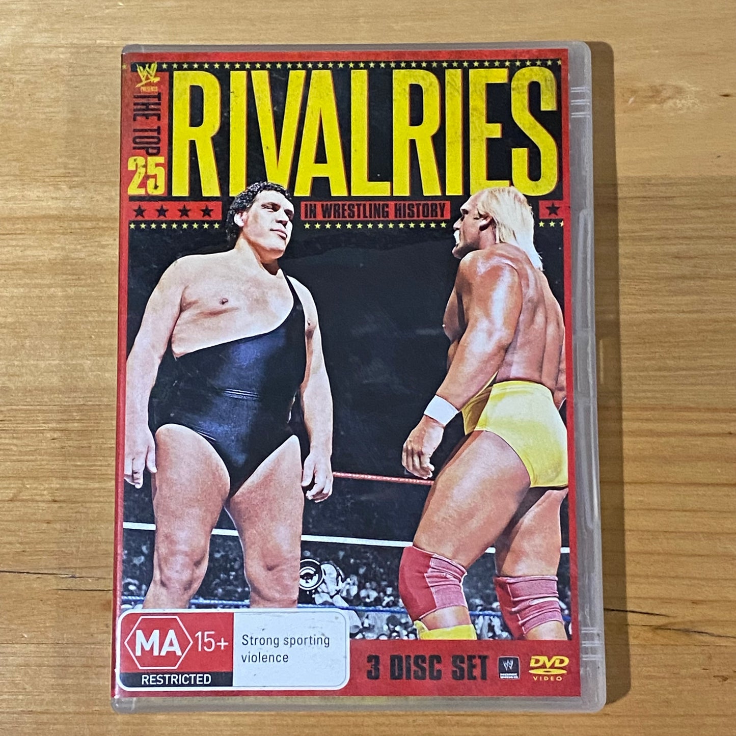 Wresting DVDs WWF WCW Bundle of 10 Mixed Titles Hours of Classic Brawls!