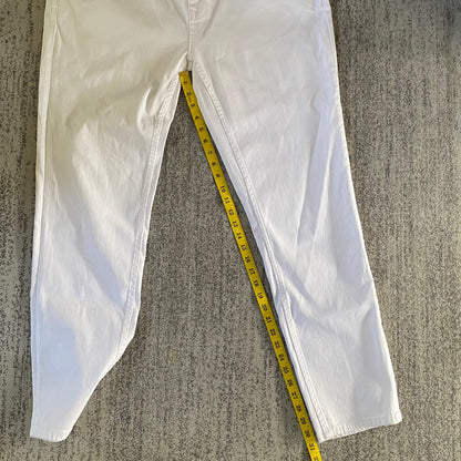 Johnny Bigg Men’s White Jeans SZ 42-inch Waist Zip Fly New With Tags
