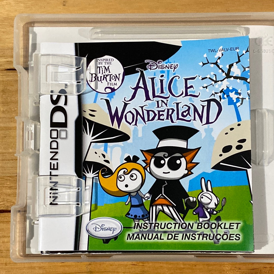 Alice in Wonderland Nintendo DS With Manual VGC