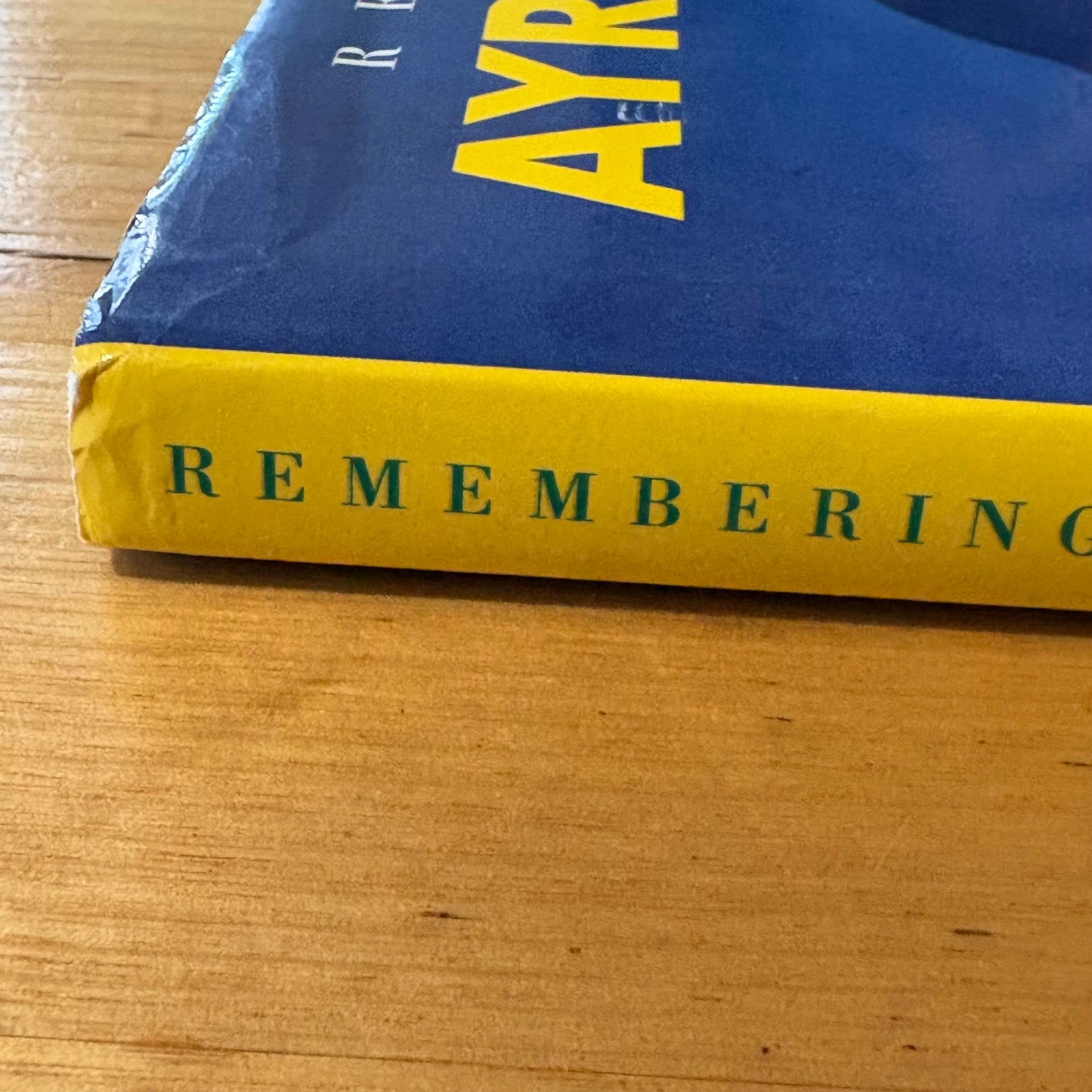 Remembering Ayrton Senna by Alan Henry Hardcover GD
