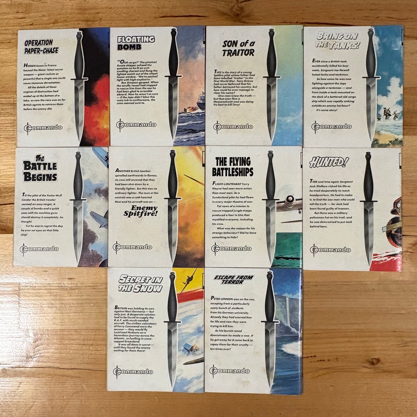 Commando War Comics 1921-1930 Complete Set DC Thomson GD