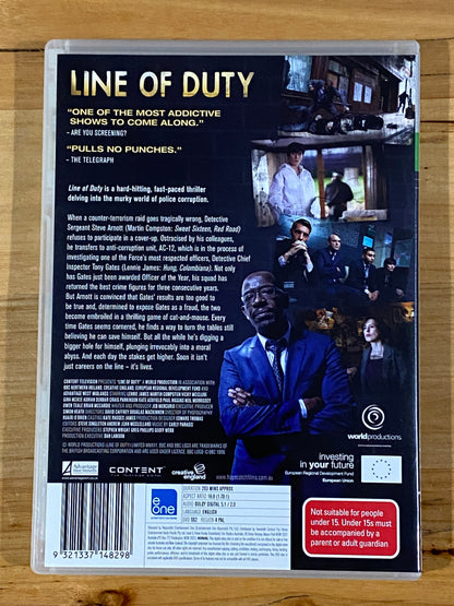 Line of Duty DVD Series 1 British Crime Series PAL 4 2-Disc Set VGC