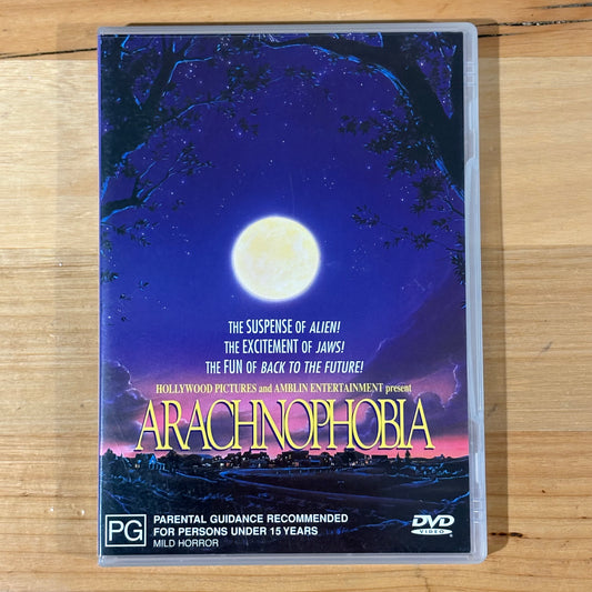 Arachnophobia DVD Cult Horror Movie Jeff Daniels PAL 4 VGC