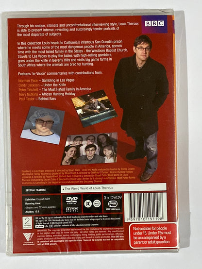 Louis Theroux DVD The Strange and The Dangerous BBC Documentary Brand New Sealed