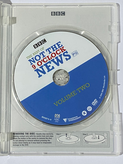 Not The Nine O'Clock News DVD BBC TV Comedy Rowan Atkinson PAL 4 VGC