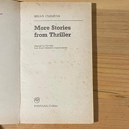 More Stories From Thriller by Brian Clemens Paperback 1975 GD