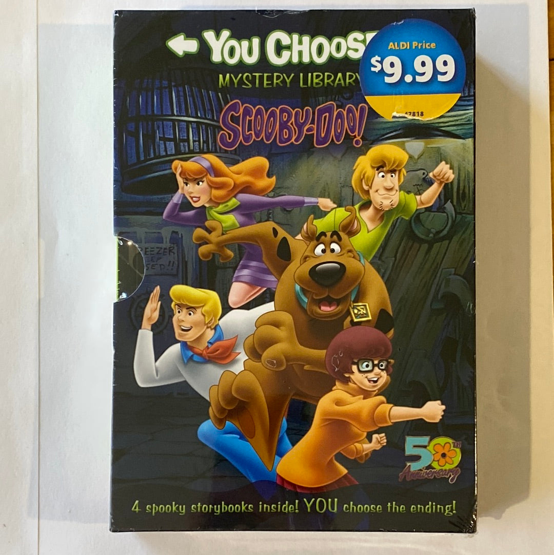 Scooby-Doo You Choose Mystery Library 4-Book Set Brand New Sealed