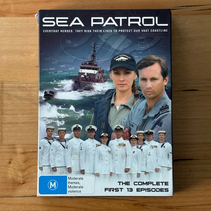 Sea Patrol Series 1-4 DVD Australian Naval Drama 4-Disc PAL 4 VGC