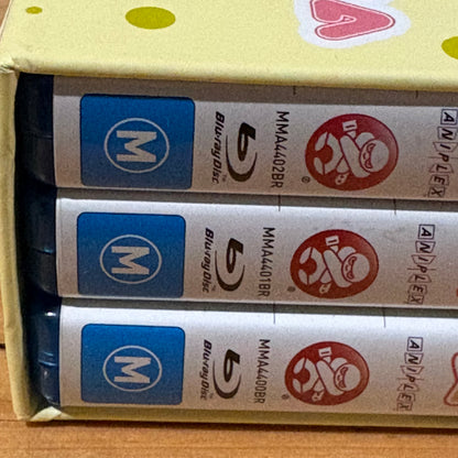 Puella Magi Madoka Magica Blu-ray Anime 3-Disc Box-Set Region B VGC