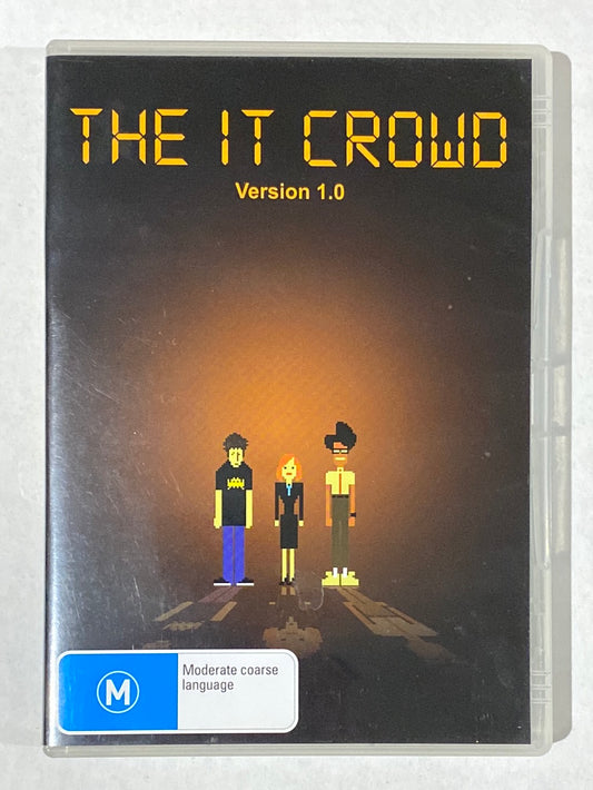 The IT Crowd DVD All Four Seasons PAL 4 Channel 4 British Comedy VGC