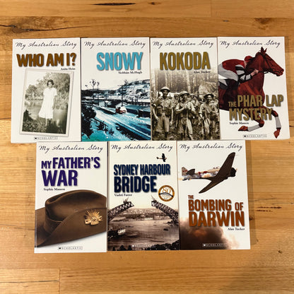 My Australian Story 7 Book Bundle Historical Scholastic Paperback