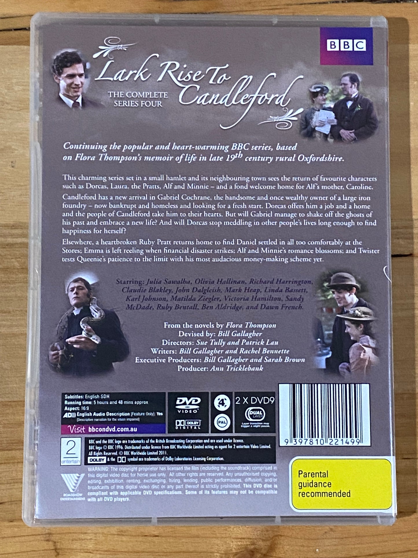 Lark Rise To Candleford Series 1-4 Complete DVD BBC Drama PAL 4 VGC