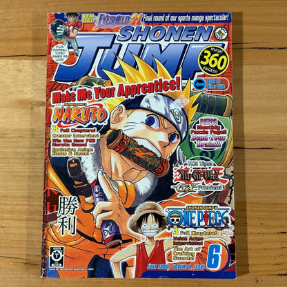 Shonen Jump Magazine Vol 4 Issue 6 2006 Paperback 360 Pages GD