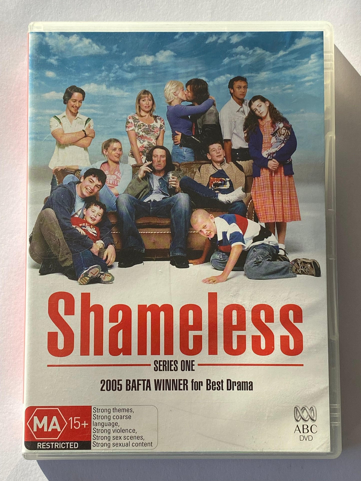 Shameless Series 1 DVD British Comedy 2-Disc Set PAL 4 VGC