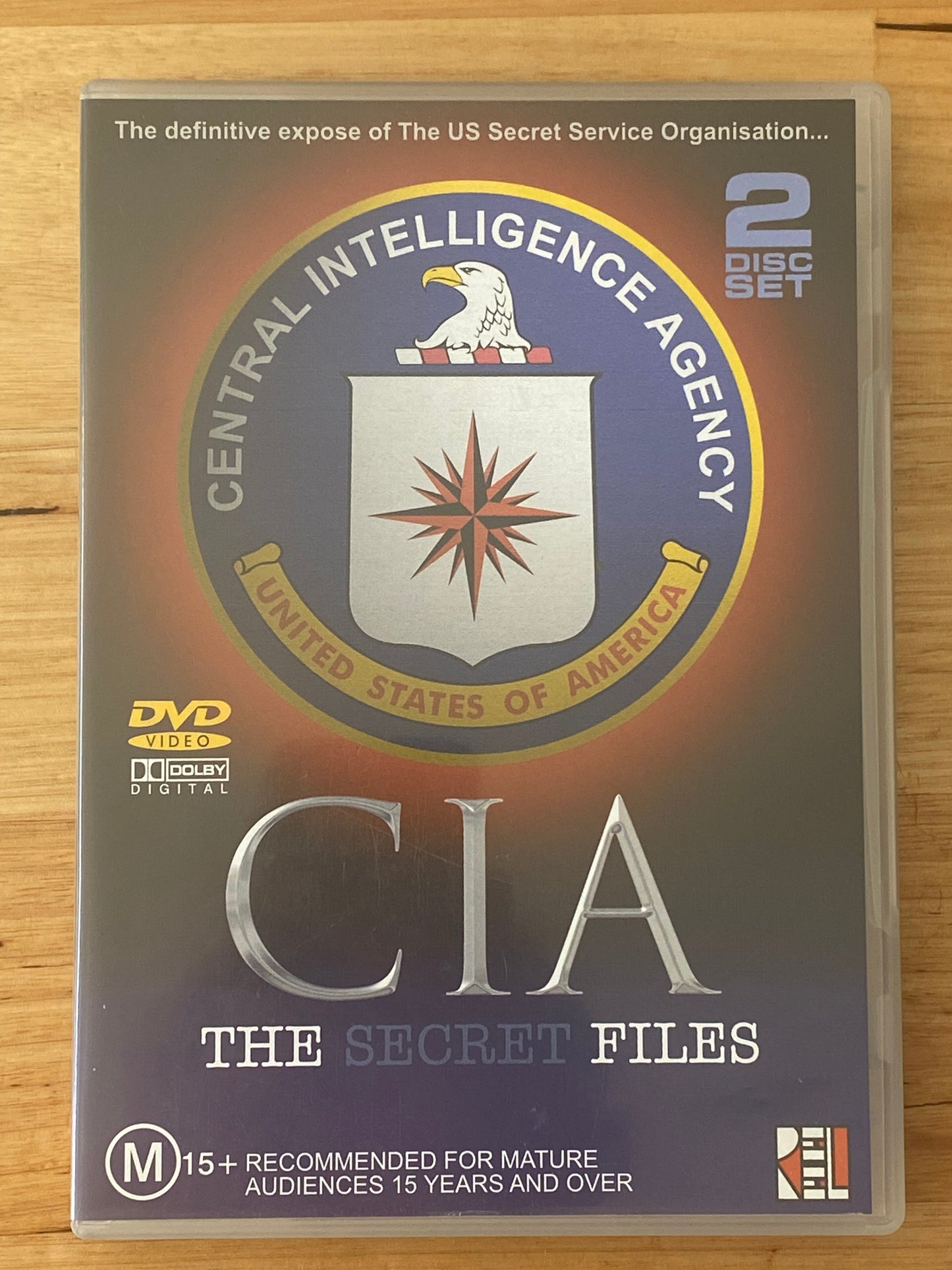 CIA The Secret Files DVD A BBC TV Production 2-Disc PAL 4 VGC