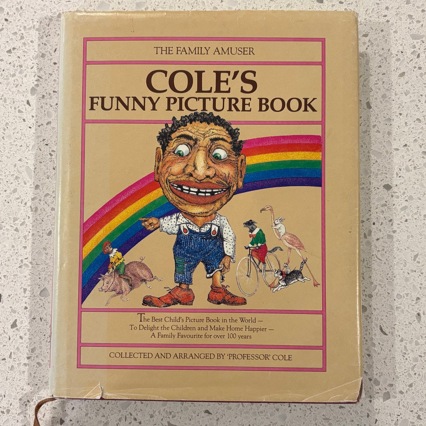 Cole's Funny Picture Book The Family Amuser Hardback 1987 GD