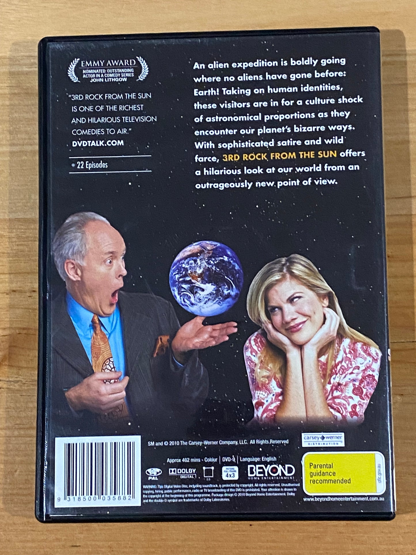 Third Rock From The Sun Season 5 DVD 3-Disc PAL 4 VGC