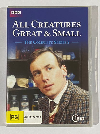 All Creatures Great And Small Series 1 & 2 DVD BBC TV Drama NTSC 4 Set VGC