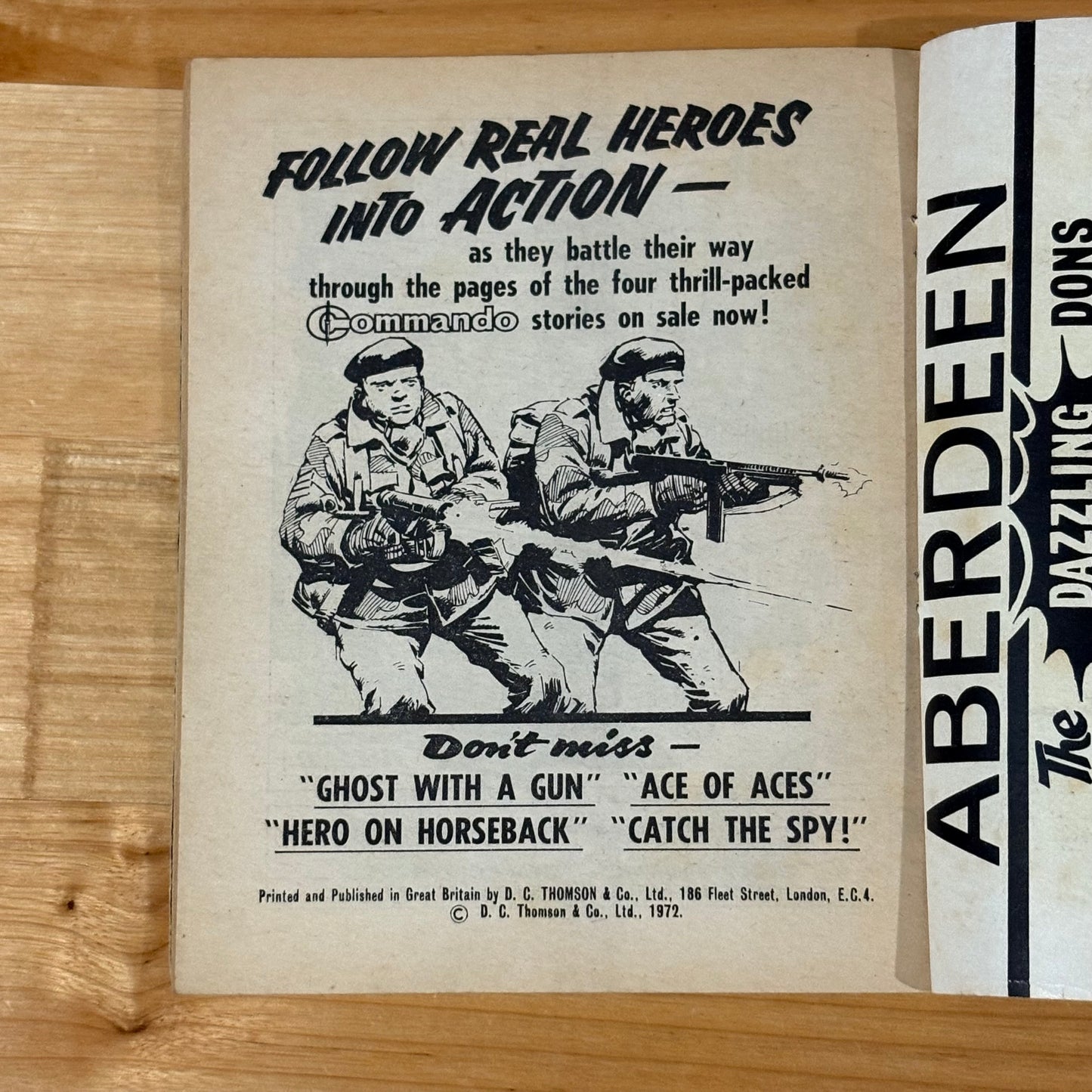 Commando War Comic #613 Hero on Horseback 1972