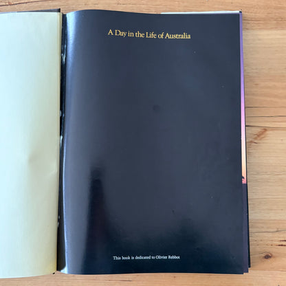 A Day In The Life Of Australia Rick Smolan Hardcover 1981